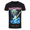 Iron Maiden T-Shirt Eddie On Bass Rock Band New Black Official
