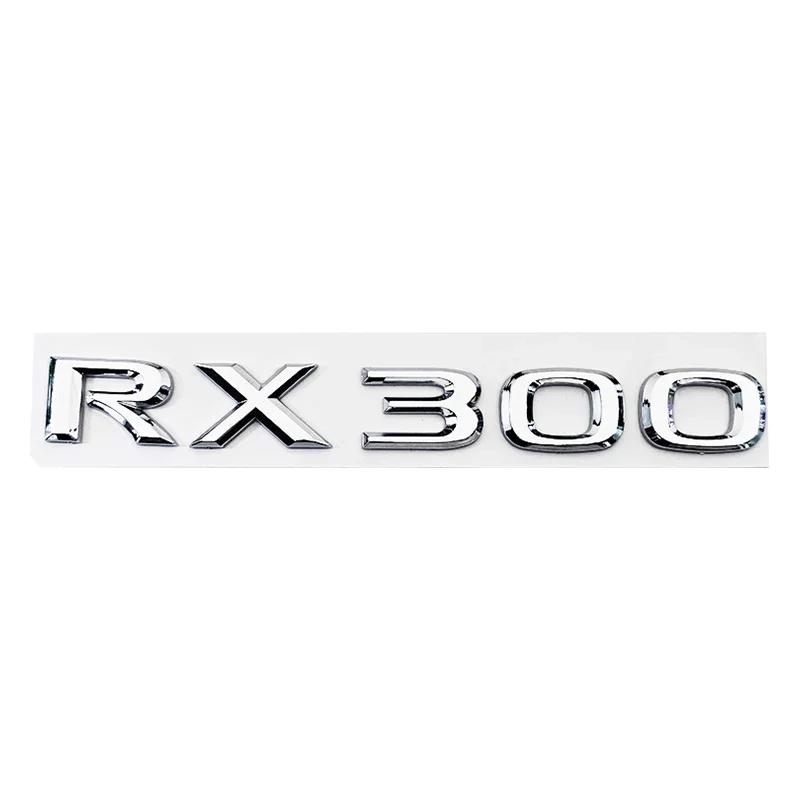 3D ABS Logo For Lexus GX470 LX570 LX600 RX350 RX300 Emblem Number Letters Sticker Car Trunk Badge Adhesive Decal Accessories
