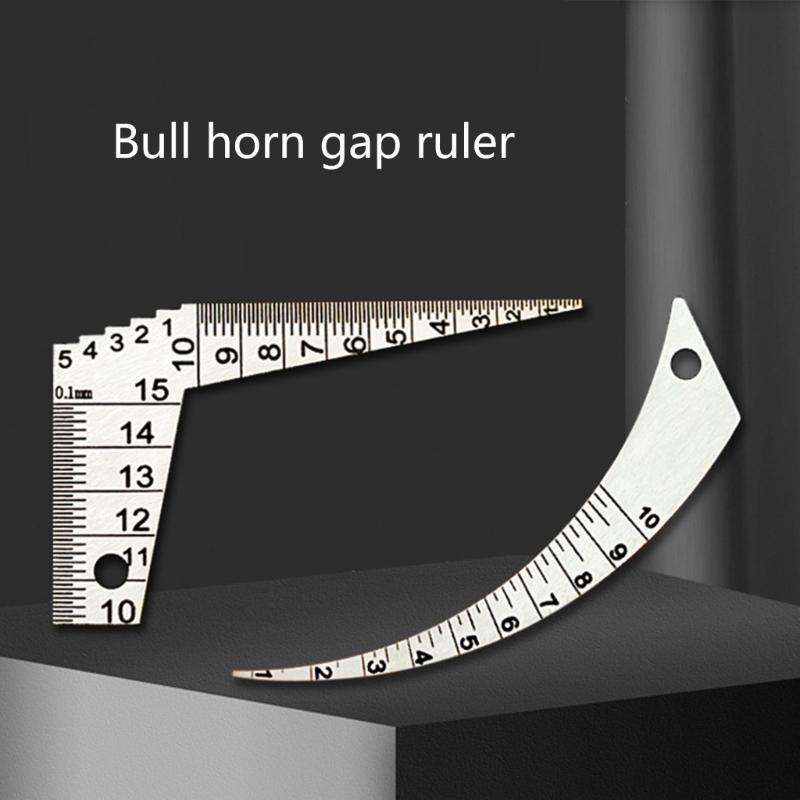Feeler Gauges 1-15mm / 1-10mm Tapered Feeler Gauges StainlessSteel Narrow Feeler Gauges for Measuring Gaps Width or Thick