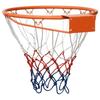 Cerceau de basket - VIDAXL - 39 cm - Acier durable - Filet en nylon - Montage mural