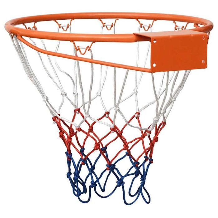 Cerceau de basket - VIDAXL - 39 cm - Acier durable - Filet en nylon - Montage mural