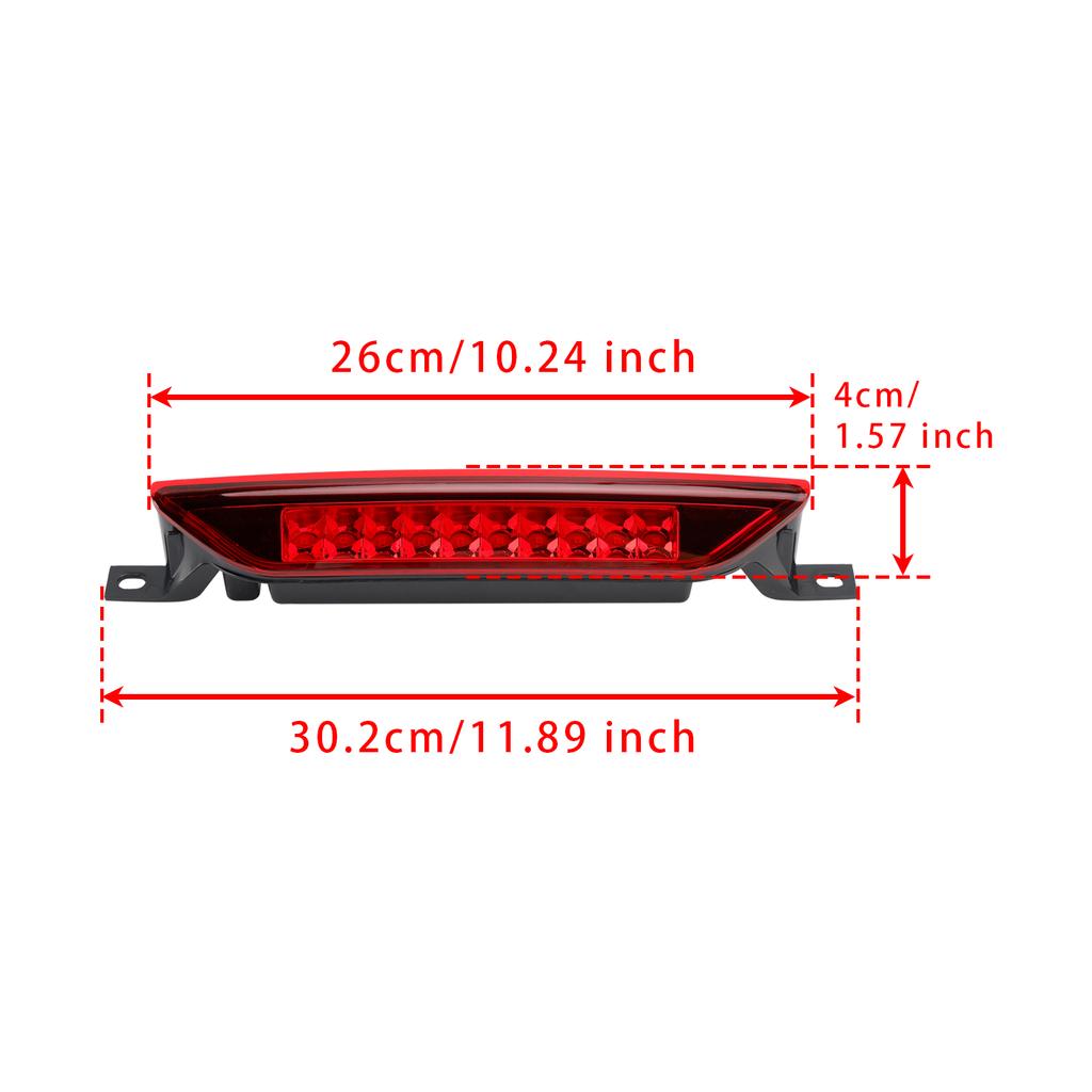 Rear High Mount Third Brake Light Lamp 5303754AC 5303754AD 5303754AE For Dodge Caliber 2007-2012