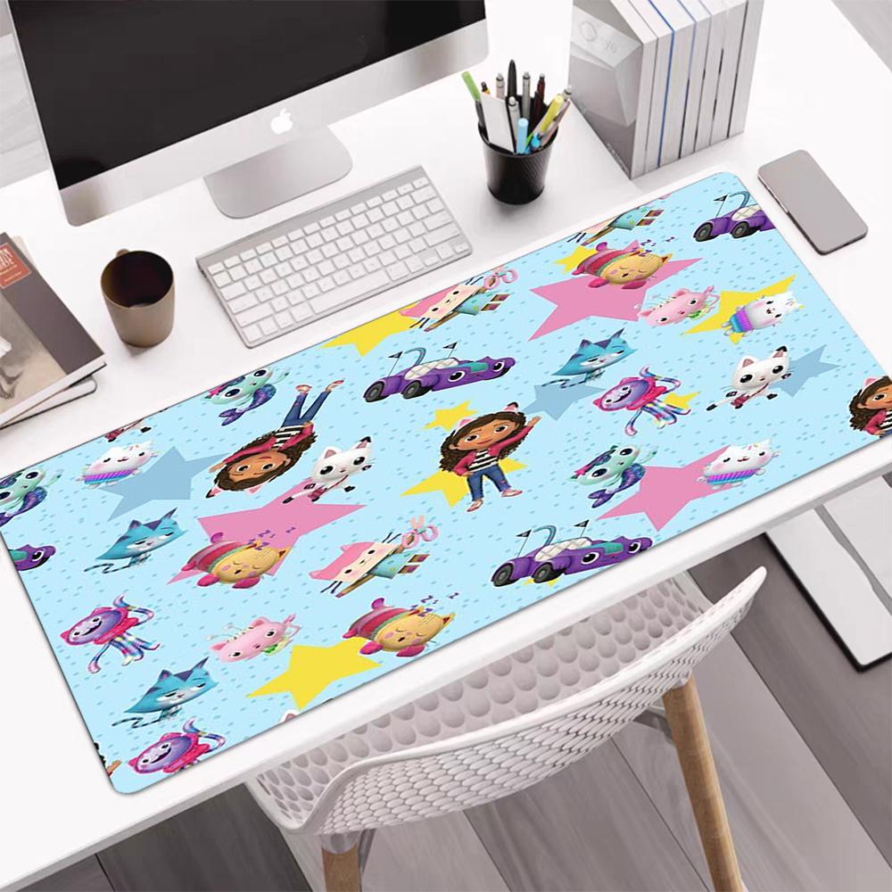 Gabby’s Dollhouse Theme Mouse Pad, Non Slip Rubber Base, Multifunctional Office & Home Decor, Perfect for Workspace Personalization.