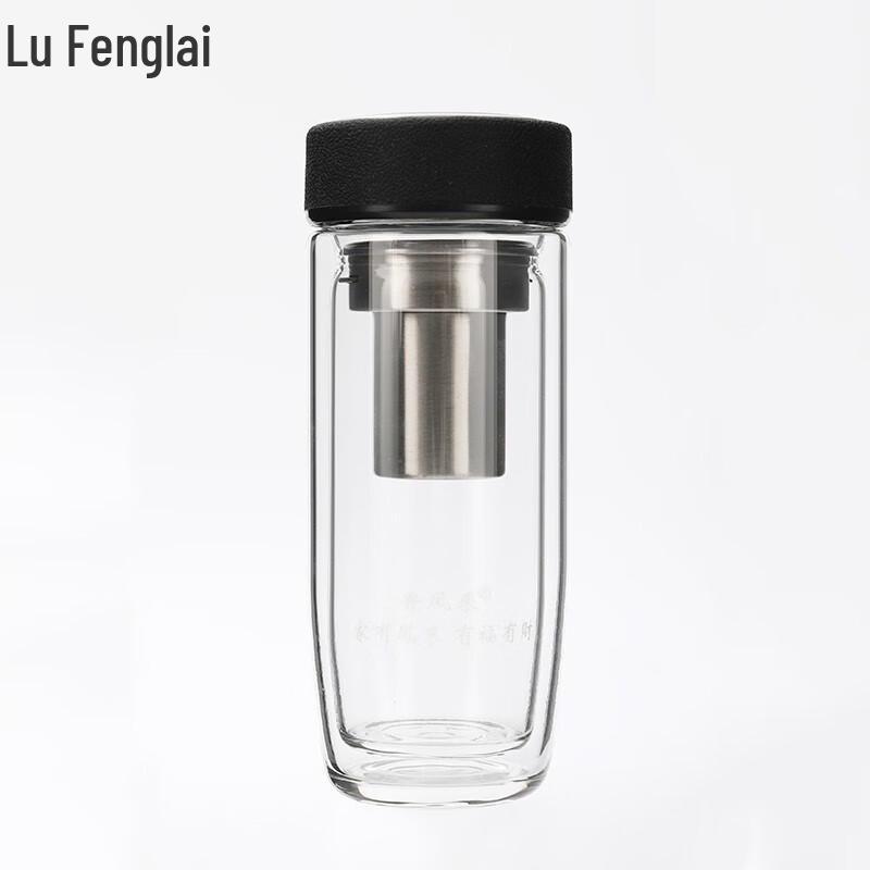 

Lu Fenglai Goose Egg U-shaped 300ml Double-layer Insulated Glass Cup