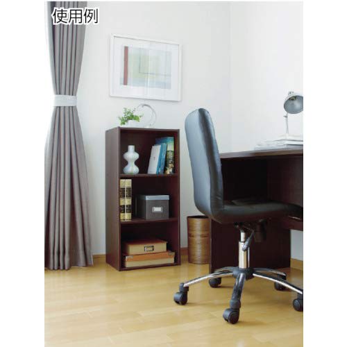 Iris Ohyama CX-2 Color Box, Bookshelf, TV Stand, 2-Tier Storage Box, Stylish Rack for Cosmetics, Perfect for Single Living, 41.5cm Wide x 29cm Deep x