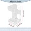 Fish Tank Feeding Tray with Suction Cup, Aquarium Divider Supplies, Square Clear Food