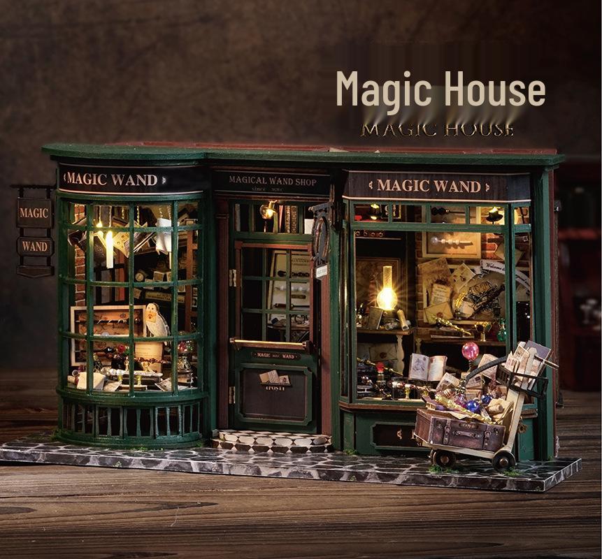 Handmade DIY Harry Potter Magic House Ornament