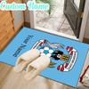 Custom Name Coventry City Crest Design Rug Office Rug Chair Mat Non Slip Carpet Rugs for Bedrooms Dining Room Living Room Home Decor gifts