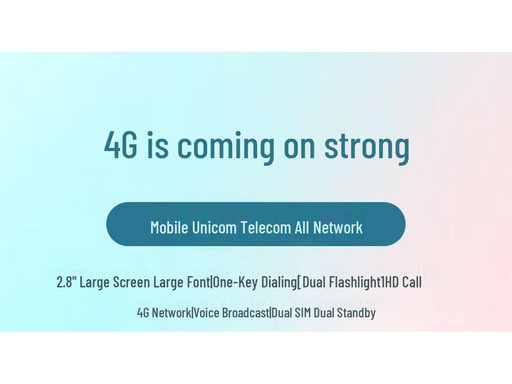 Durable 4G/5G Kids & Senior Phone: Drop-Proof with Long Battery Life