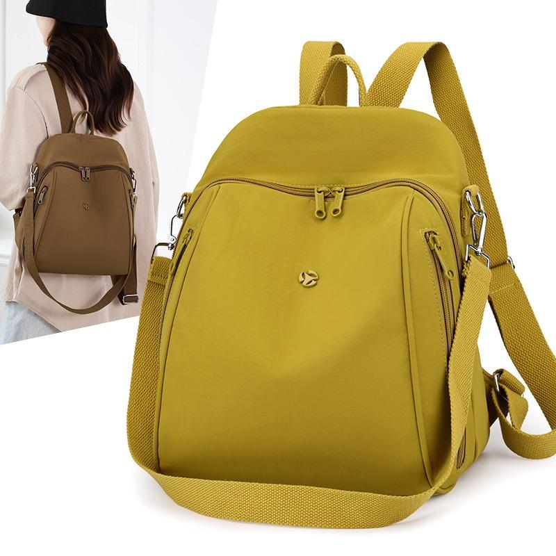 Simple Oxford cloth backpack women's new small backpack casual personality fashion nylon schoolbag