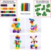 Brand Name Mini Block Set Plastic Building Blocks For Toddlers Kindergarten Toys Wholesale Tabletop Blocks