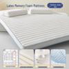 High Resilience Memory Foam Latex Mattress - Double Soft, Thickened for Dorm or Home Use.