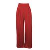 Women Knit Flared Pants High Waist Wide Leg Long Trousers Casual Bell Bottom Pants