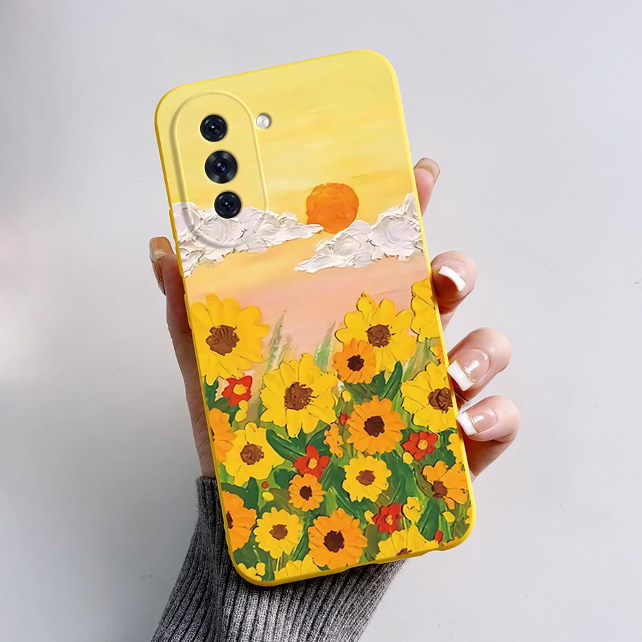 Für Huawei Nova 10 Hülle Weiches Silikon Stilvolles Bemaltes Cover Für Huawei Nova 10 Pro Stoßstange Rückseite Hülle Handyhülle Nova10 Se Fundas