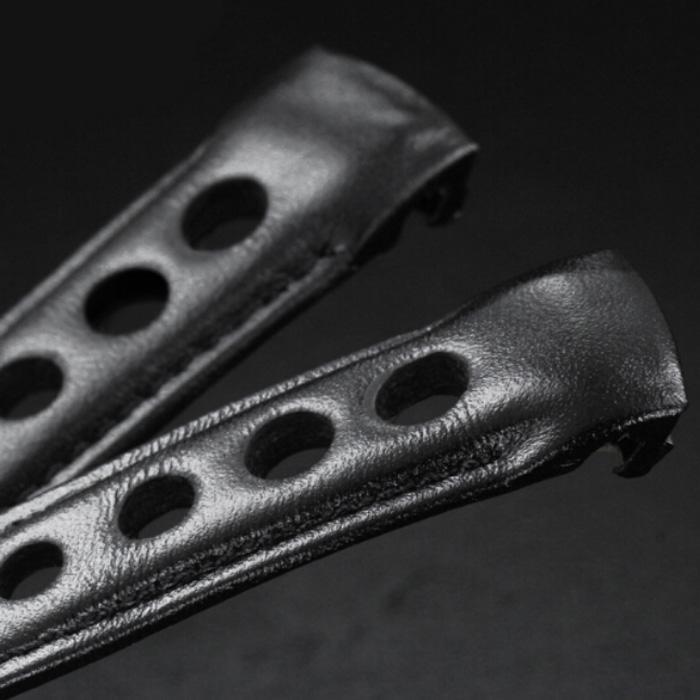 Buy 22mm PRC200 Series T044614A T044632A T039417A High Quality Silver  Butterfly Buckle + Black brown Genuine Leather Watch Band Strap Bracelet  FOR T039 at affordable prices — free shipping, real reviews with