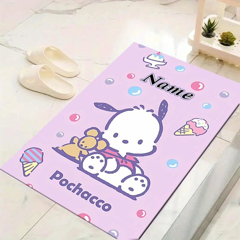 Custom 1Pc Pochacco'S Sweet Ice Cream Adventure Rug Office Carpet Indoor Outdoor Entrance Doormat Nonslip Soft And Comfortable Living Room D2915309