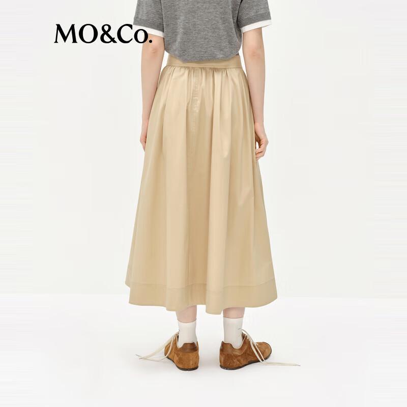 MO&Co. Retro High-Waist A-Line Skirt