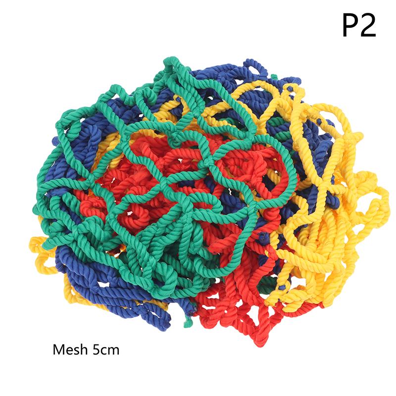 Kleurrijk Kinderveiligheidsnet Valnet Trappen Huis Balkon Leuning Kinderen Huisdier Veiligheidshek Net Nylon Touw Raster Beschermnet