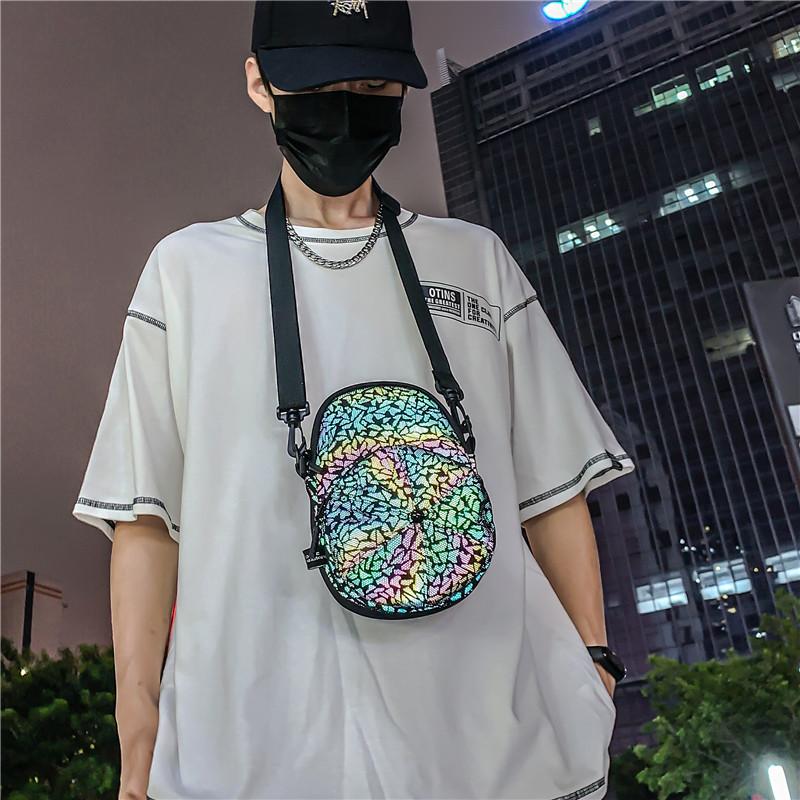 Small Portable Mobile Phone Bag Male Three-Dimensional Niche Design Sense Mini Small Bag Crossbody Neck Bag Female