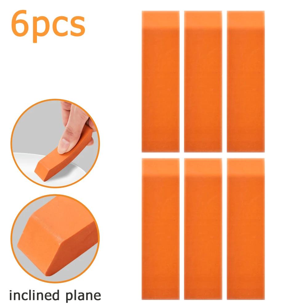 10pcs Easy Limescale Eraser Bathroom Glass Rust Remover Rubber Eraser Household Kitchen Cleaning Tools for Pot Scale Rust Brush