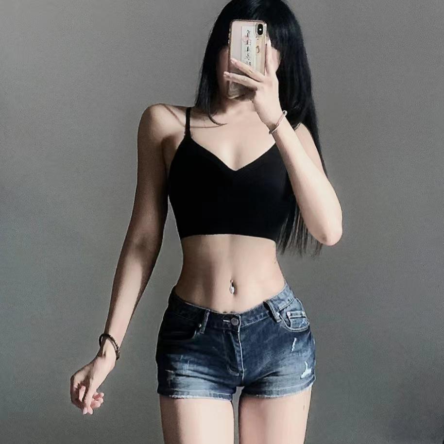 Summer Seamless Low-Back Women's Bra - Thin, U-Shaped, Beautiful Halter Design, Invisible, Multi-Way, Comfortable.