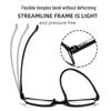 Ultralight TR Anti-Blue Light HD Reading Glasses for Middle-Aged & Elderly