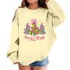 Children's Fashionable Casual Long-sleeved Loose Christmas Print Pullover Sweatshirt