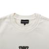 Emporio Armani Ss24 Eagle Logo Patch Crew Neck Thick Pullover Short Sleeve T-Shirt Men T-Shirt Off-White 3D1T6Z-1J6IZ-0103