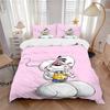 Mouse Cheese Print 3Pcs Bedding Setduvet Cover With 2 Bedropillowcase Home Birthday Gift