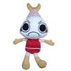 38Cm Cute Fish Tail Head Plush Doll Cartoon Soft Stuffed Toy Perfect For Birthday Holiday Gifts