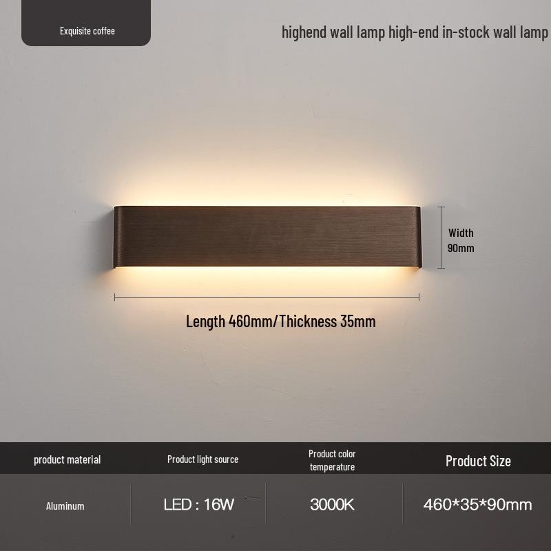 Nordic Minimalist Wall Sconce for Living Room & Bedroom