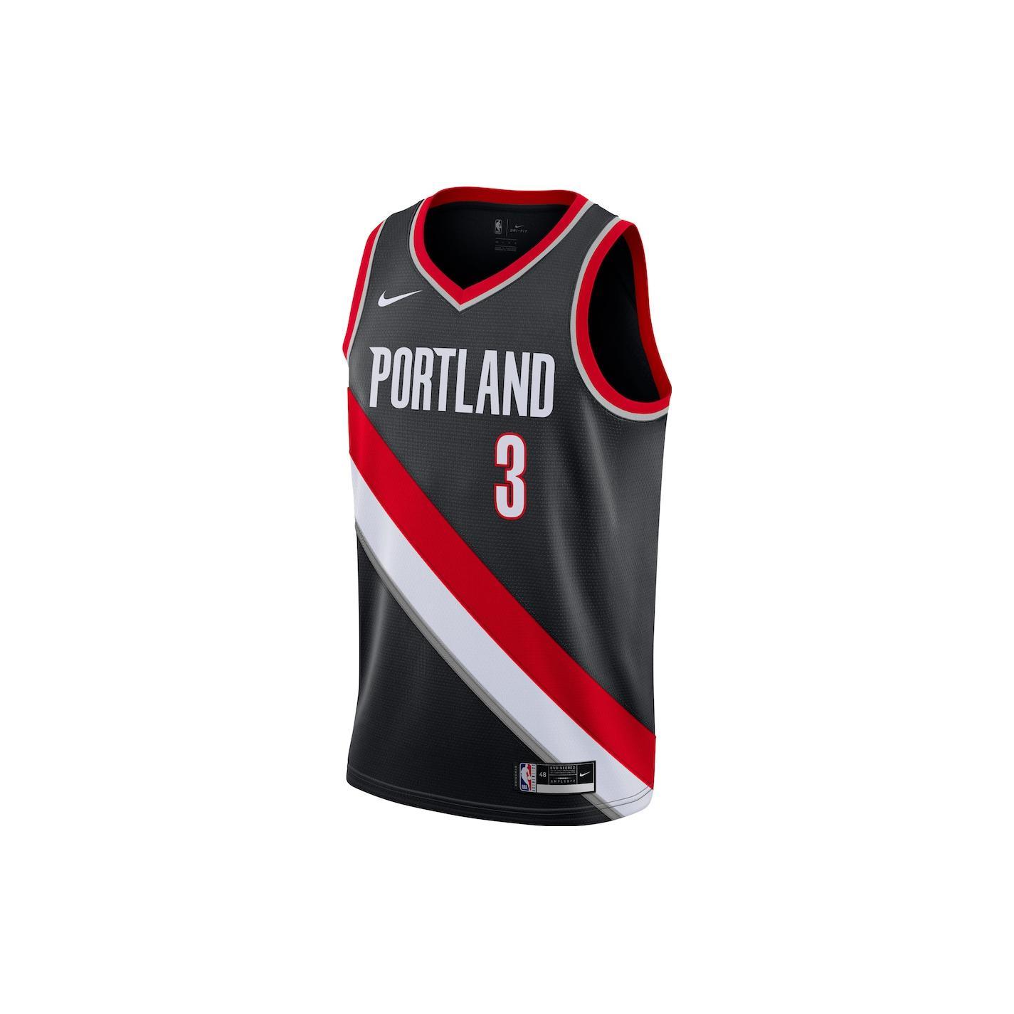 

New Nike Basketball Jerseys Men Black CW3680-011 XL