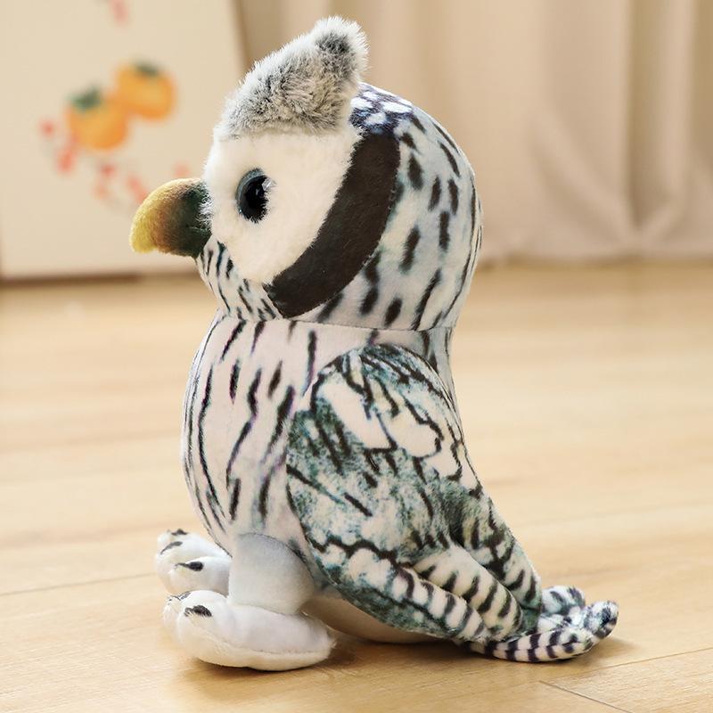 

Cute Simulation Owl Doll Bird Doll Plush Toy Creative Birthday Gift For Boys And Girls 20cm 0.13KG