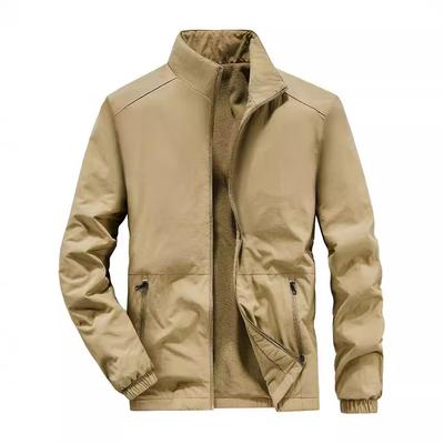 Winter New Men'S Jacket Large Size Outdoor Loose Korean Version Top Casual Velvet Jacket