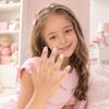 Cat's Eye Press On Nails Short Nail Tips New Nail Stickers  Children Wearing