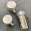 Słoik do parmezanu średni otwór do przechowywania odporny na wilgoć wygodny dozownik przypraw parmezanowy shaker do sera materiały do ​​jadalni