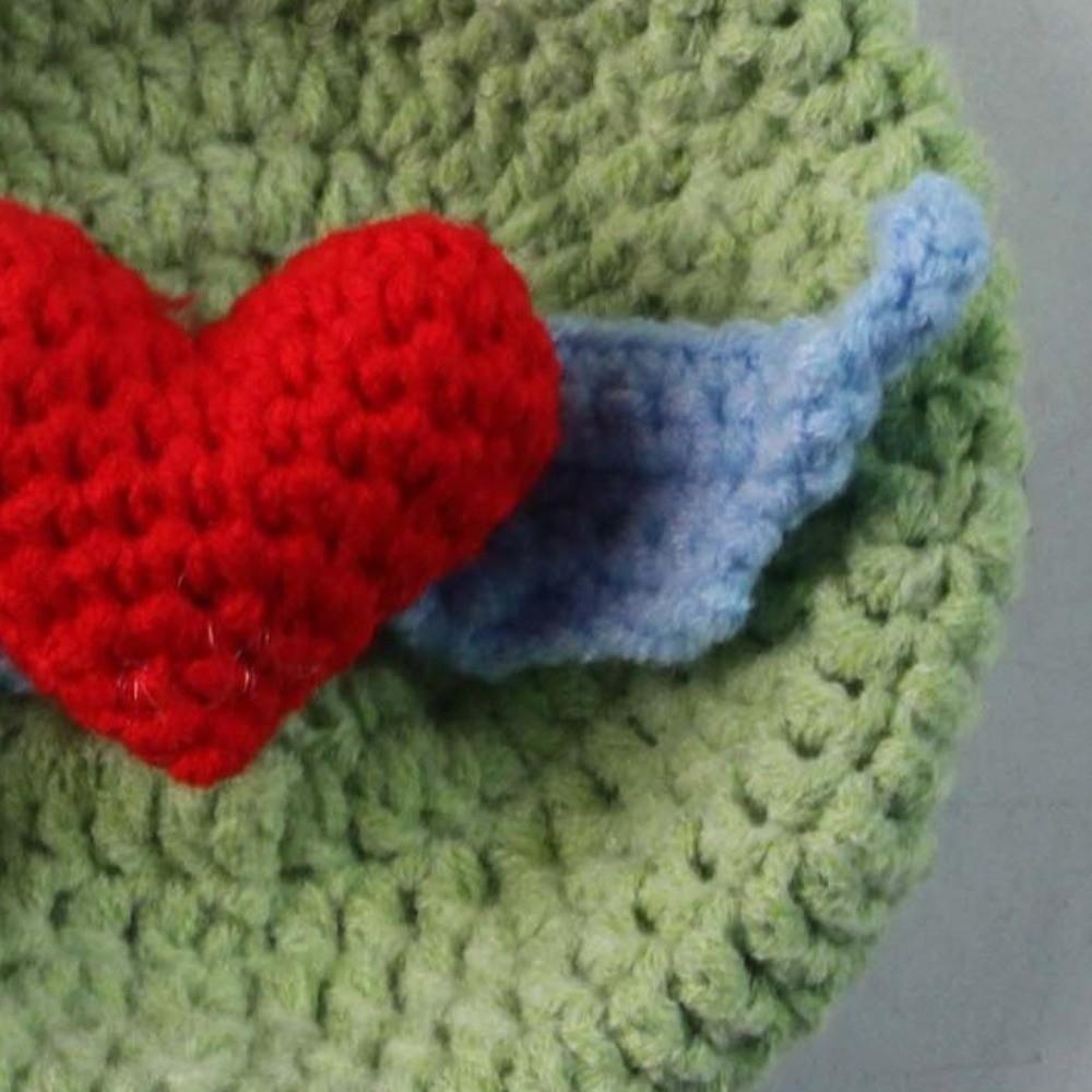 Warm Turtle Knitted Sweater Love Heart Turtle Costume Cute Pet Tortoise Clothes  Winter Season