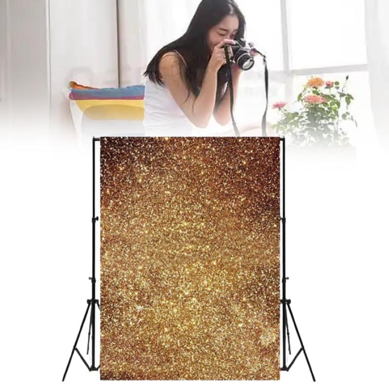 Studio Golden Glitter Photography Backdrop Prop Tools For Wedding Christmas
