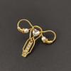 New  Creative Human Body Shape Brooch Mother Uterus Shape Brooch