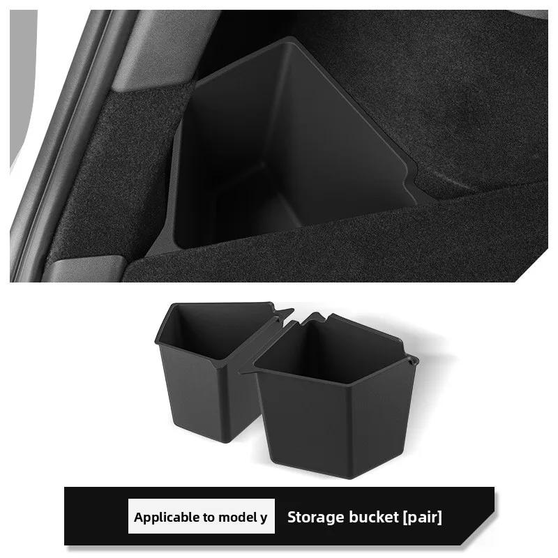 Car Sticker For Tesla Model 3 Y X S Refreshed New Trunk Storage Box Side Storage Box Storage Car Sticker Modification Accessorie