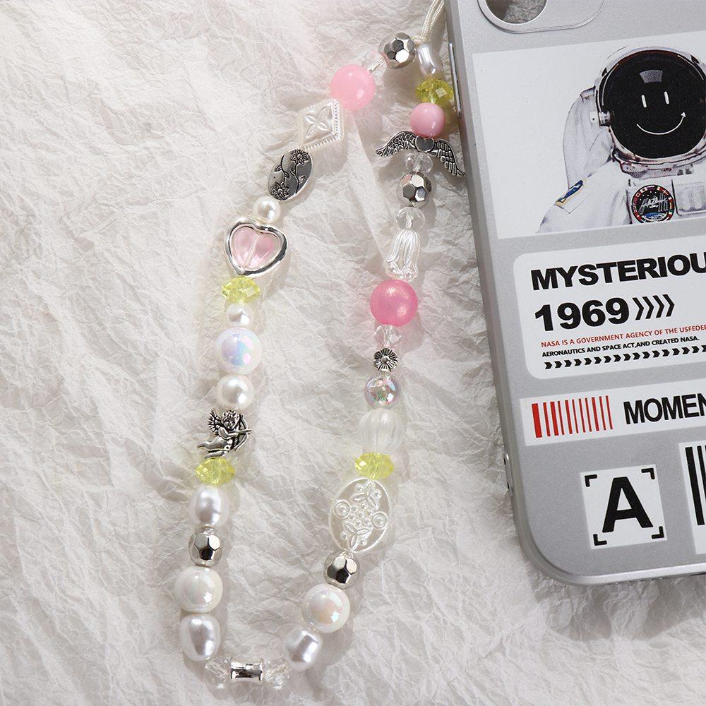 Phone Charms Phone Strap Hanging Cord Mobile Lanyard Beaded Phone Chain  Phone Pendant