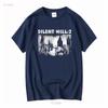 Silent Hill  Pyramid Head Limited T Shirt Japanese Horror Survival Game Sh long or short sleeves vintage Washed Comfortable
