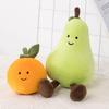 Cute Expression Fruit Doll Eggplant Banana Duck Pear Expression Doll Children's Plush Toy Grabbing Machine Doll Gift