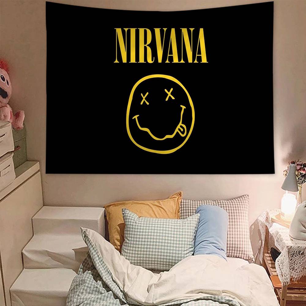 NNirvanaS Printed Large Wall Tapestry Hanging Tarot Hippie Wall Rugs Dorm Home Decor