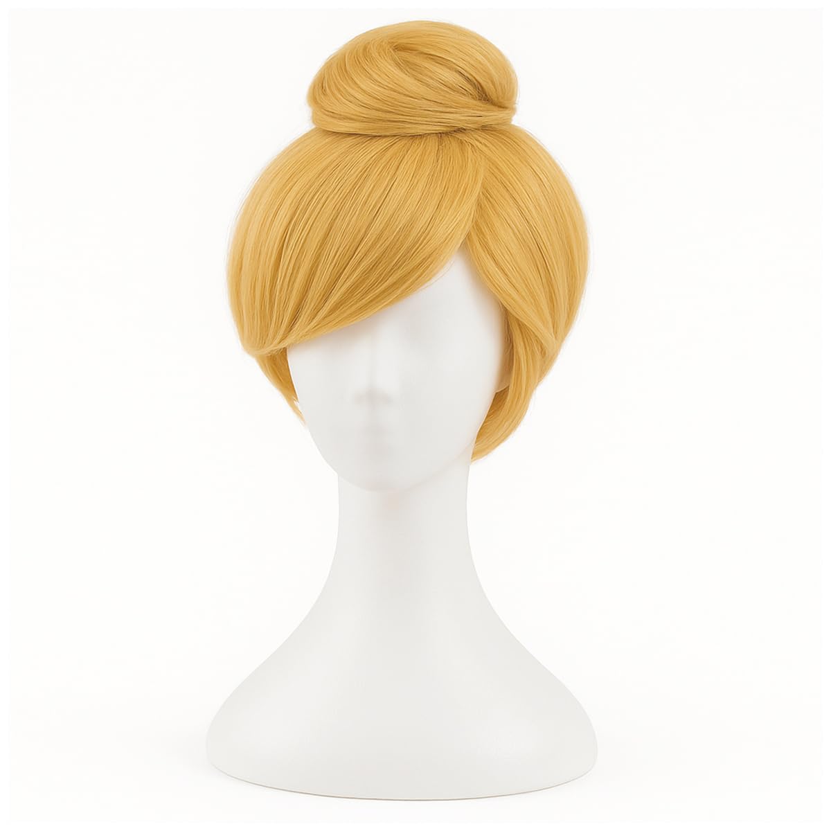 

monoii Парик Золушки Косплей Парик на Хэллоуин Короткий Пикси Тинкербелл 424 золотой