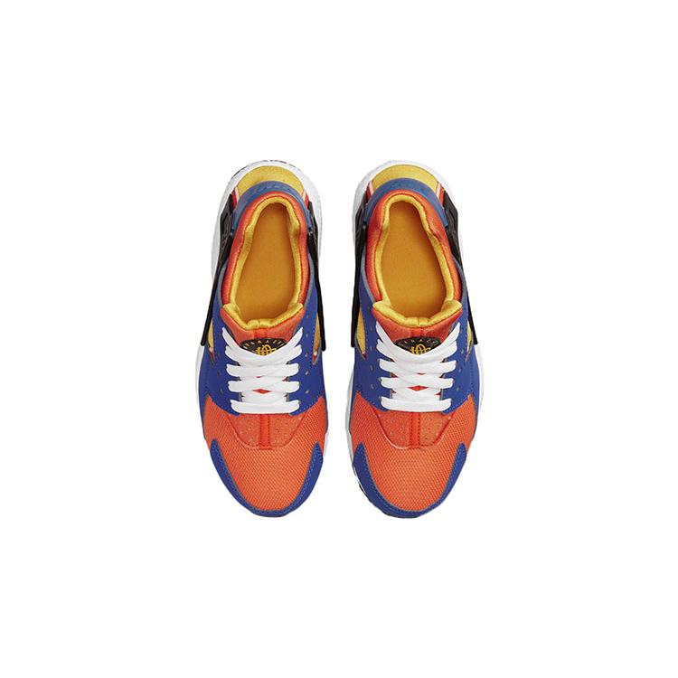 New Nike Huarache Run 'Hyper Royal Yellow Ochre' GS 654275-421