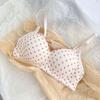 Sweet Breathable Girlish Style Push-Up Bra Wire-Free Seamless One-Piece Thin Cup Underwear
