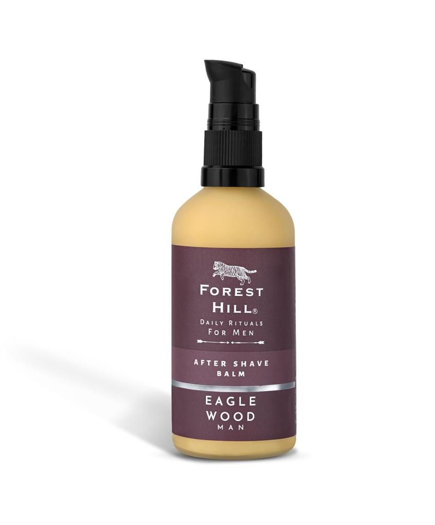 Forest Hill Premium After Shave Balm For Men, Alcohol Free, Refreshing Blend of Shea Butter, Jojoba, Oats Oil & Aloe Vera Extract, Natural, Softeni