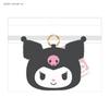 Gourmandise Sanrio Characters Earphone Multi Pouch Kuromi SANG-379KU