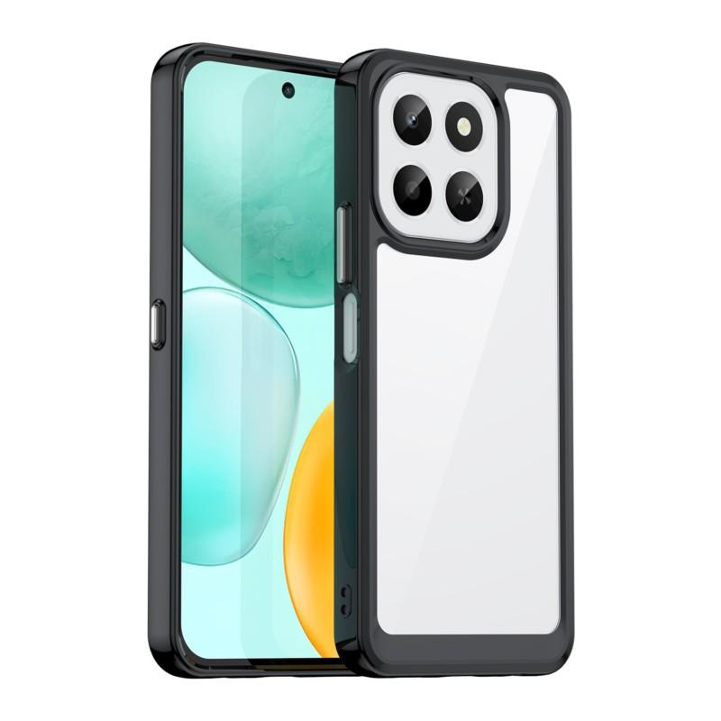 Für Honor X6C 4G Hülle für Honor X6C 4G Hülle Bumper Capa Para Stoßfest Transparent Silikon Rückseite für Honor X6C 4G